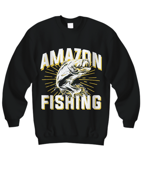 Women and Men Tee Shirt T-Shirt Hoodie Sweatshirt Amazon Fishing