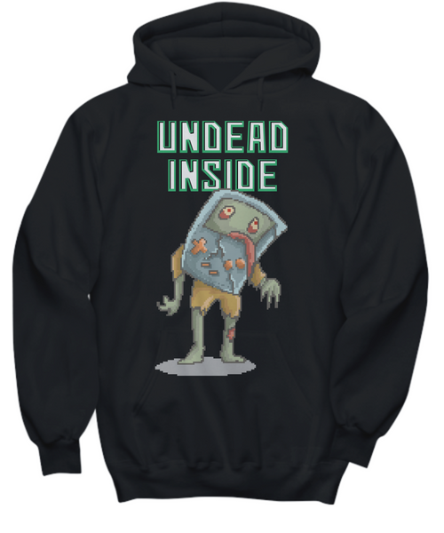 Women and Men Tee Shirt T-Shirt Hoodie Sweatshirt Undead Inside