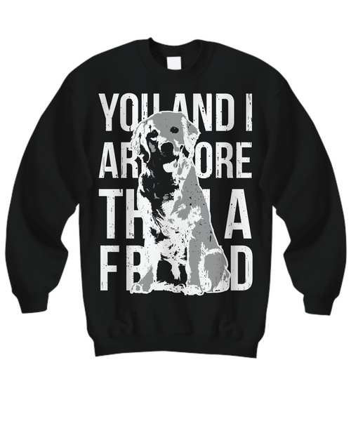 Women and Men Tee Shirt T-Shirt Hoodie Sweatshirt You And I Are More Than Friend