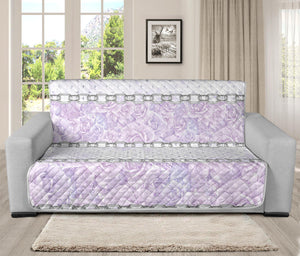 70'' Futon Sofa Protector Premium Polyster Fabric Custom Design Lady Butterfly 03