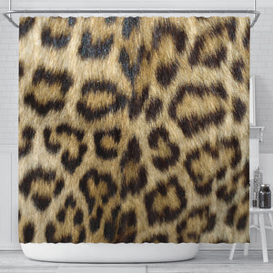 Leopard Skin Shower Curtain - STUDIO 11 COUTURE