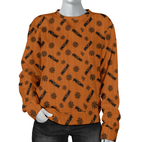 Custom Made Printed Designs Women's Trick or Treat (5) Sweater