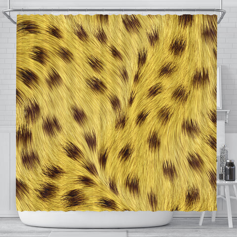 Cheetah Skin Shower Curtain