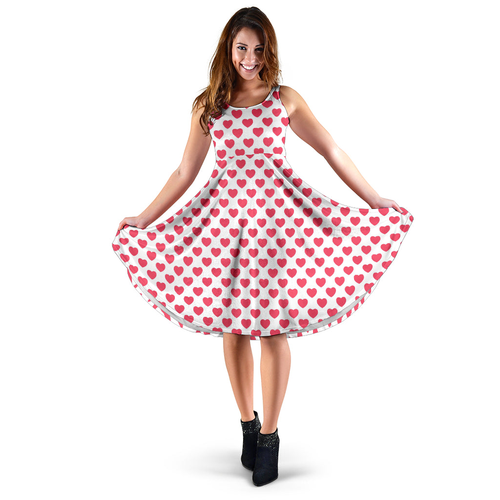 Women's Dress, No Sleeves, Custom Dress, Midi Dress, Alice In Wonderland 4-10