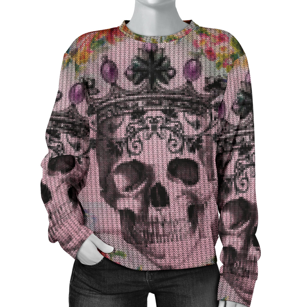Custom Made Printed Designs Women's Witch Theme (1) Sweater