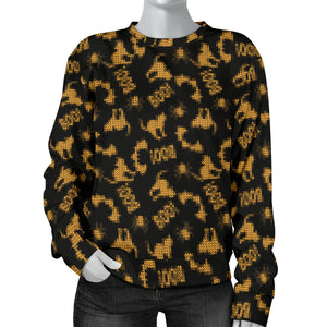 Custom Made Printed Designs Women's Trick or Treat (11) Sweater