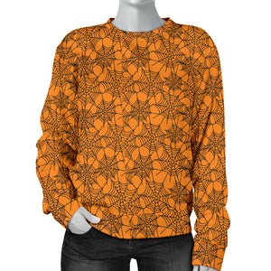 Custom Made Printed Designs Women's (T3) Sweater Halloween
