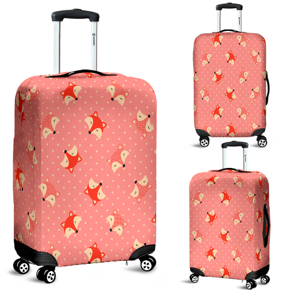 Cute Fox 7 Luggage Cover