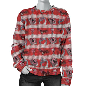 Custom Made Printed Designs Women's Vampire Theme (5) Sweater