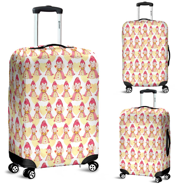 Queen Of Heart 1 Luggage Cover - STUDIO 11 COUTURE