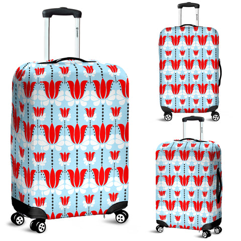 Floral 3 Luggage Cover