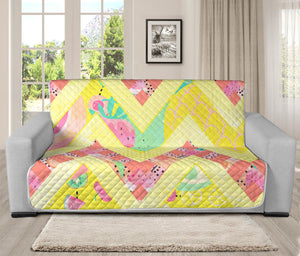 70'' Futon Sofa Protector Premium Polyster Fabric Custom Design Fruits 14