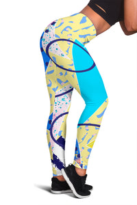 Women Leggings Sexy Printed Fitness Fashion Gym Dance Workout 80's Fashion Theme A6