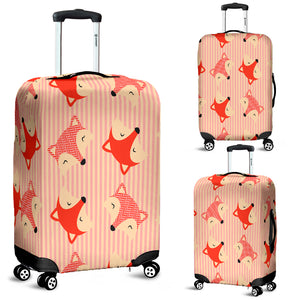 Cute Fox 8 Luggage Cover - STUDIO 11 COUTURE