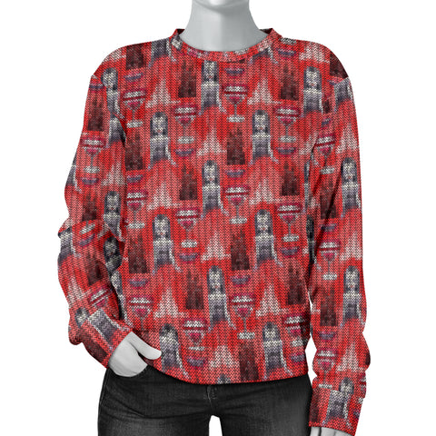Custom Made Printed Designs Women's Vampire Theme (7) Sweater