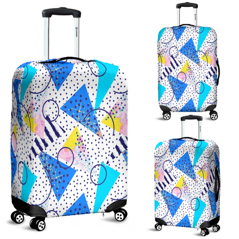 80s Fashion Girl 3 Luggage Cover - STUDIO 11 COUTURE