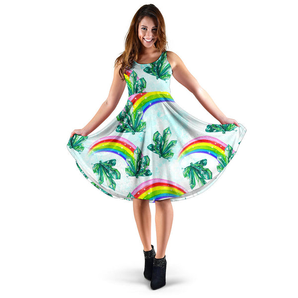 Women's Dress, No Sleeves, Custom Dress, Midi Dress, Wizard Of OZ 11