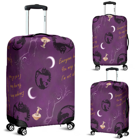 Cheshire Cat Luggage Cover