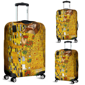 Gustav Klimt The Kiss Luggage Cover - STUDIO 11 COUTURE
