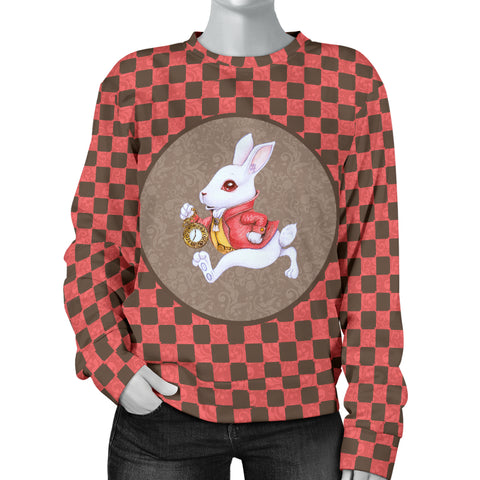 Custom Made Printed Designs Women's Sweater (Type 1) Alice In Wonderland