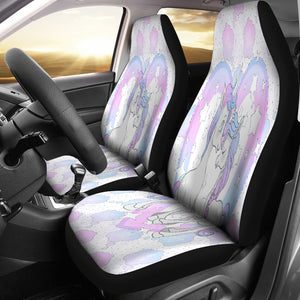 Unicorn In Love Car Seat Covers