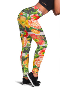 Women Leggings Sexy Printed Fitness Fashion Gym Dance Workout Floral Spring Theme Y01