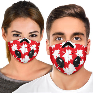 Premium Face Mask - Premium Face Mask With Filters and Breathable Valves Canada Theme 1