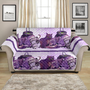 54'' Futon Sofa Protector Premium Polyster Fabric Custom Design Witch 13