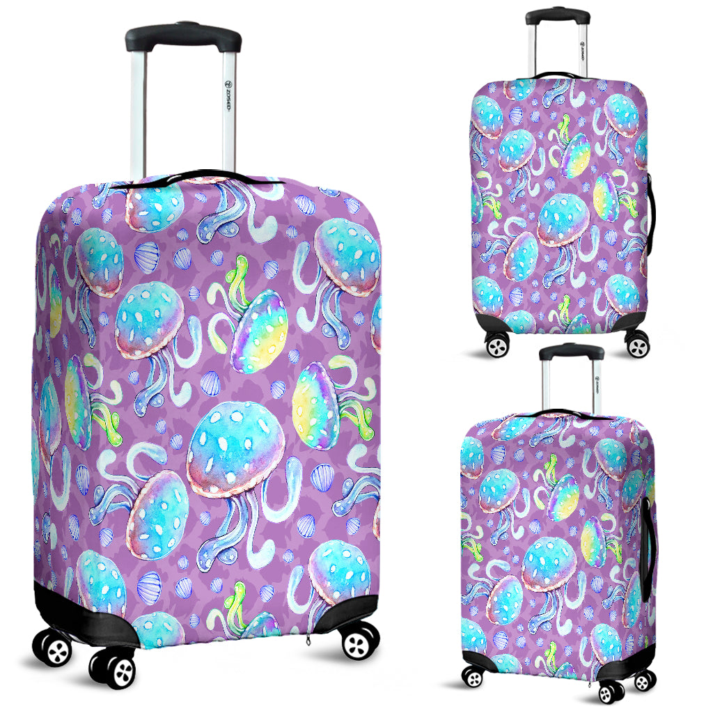 Full Of Jellyfish Luggage Cover - STUDIO 11 COUTURE
