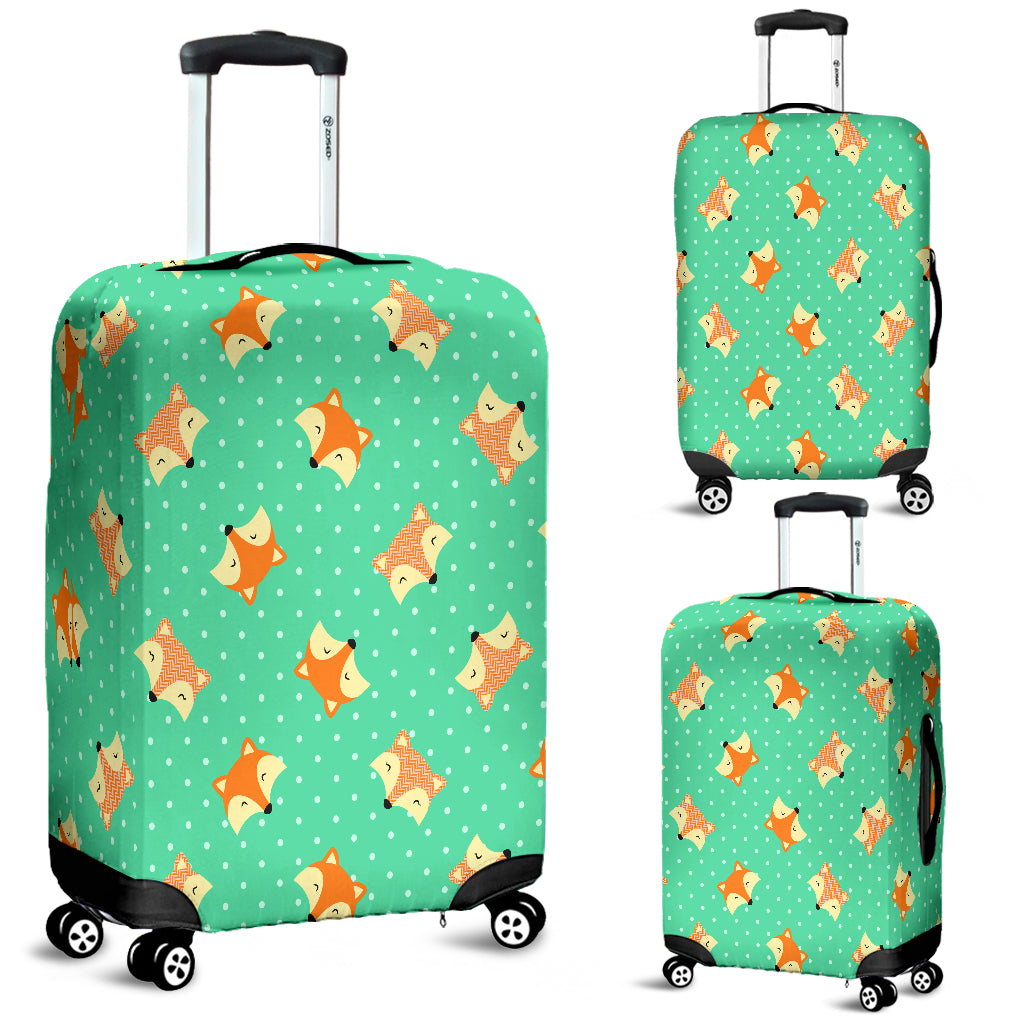 Cute Fox Luggage Cover