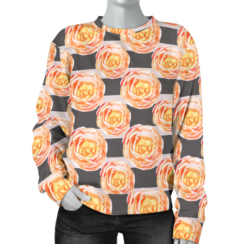 Custom Made Printed Designs Women's (F5) Sweater Floral Spring
