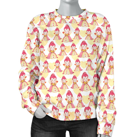 Custom Made Printed Designs Women's Sweater A3 Alice In Wonderland