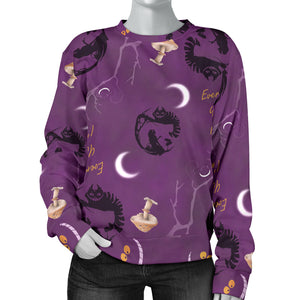 Custom Made Printed Designs Women's Sweater Alice In Wonderland 04