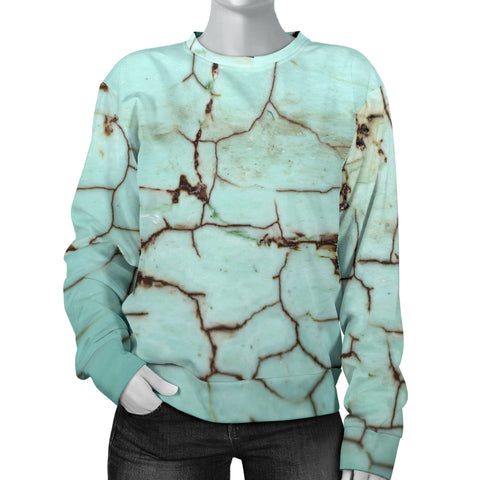 Custom Made Printed Designs Women's (M4) Sweater Marble