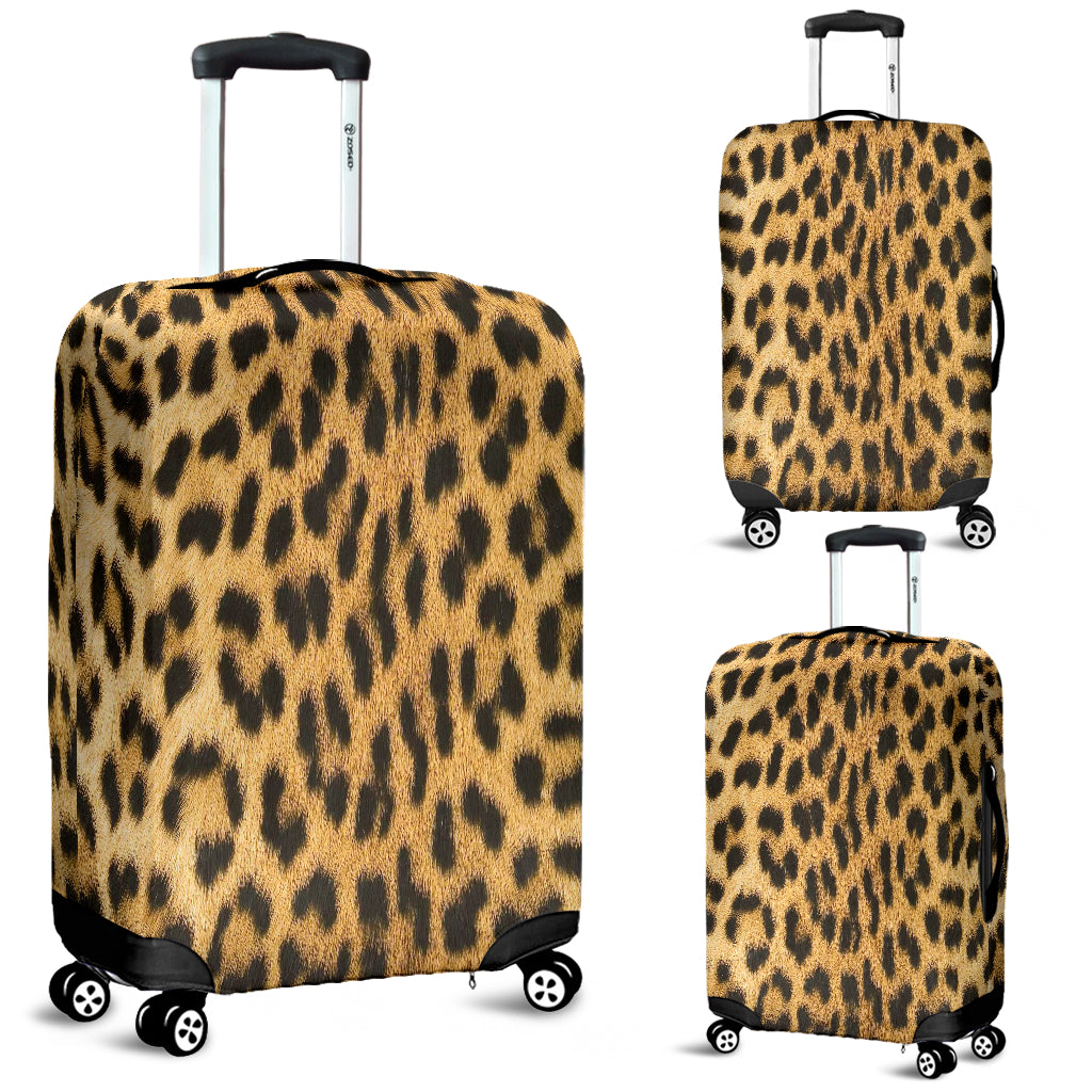 Cheetah Skin Luggage Cover