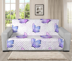70'' Futon Sofa Protector Premium Polyster Fabric Custom Design Lady Butterfly 09