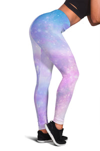 Women Leggings Sexy Printed Fitness Fashion Gym Dance Workout  Galaxy Pastel D10