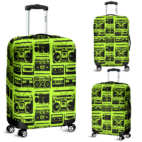 80s Boombox 4 Luggage Cover - STUDIO 11 COUTURE