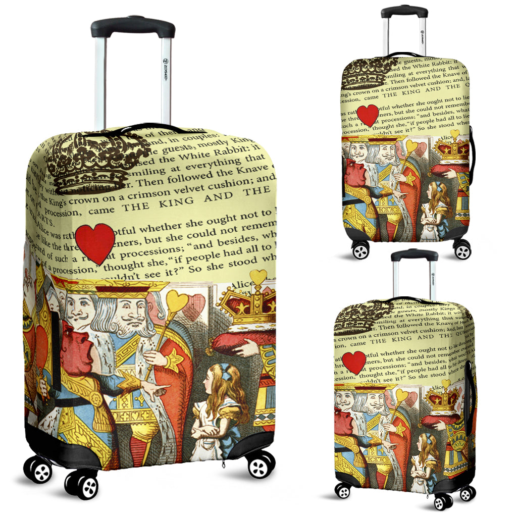 The King And The Queen Luggage Cover - STUDIO 11 COUTURE