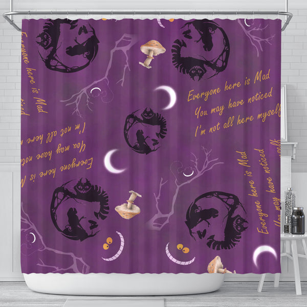 Cheshire Cat Shower Curtain