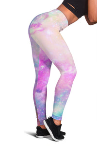 Women Leggings Sexy Printed Fitness Fashion Gym Dance Workout  Galaxy Pastel D07