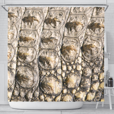 Alligator Skin Shower Curtain