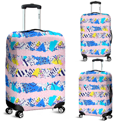 80s Fashion Girl Luggage Cover - STUDIO 11 COUTURE