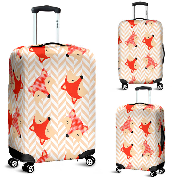 Cute Fox 6 Luggage Cover