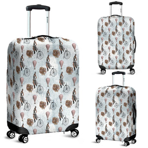 Vintage Bike Steampunk Luggage Cover - STUDIO 11 COUTURE