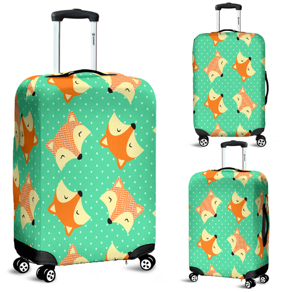 Cute Fox 2 Luggage Cover