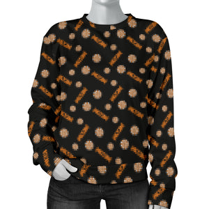 Custom Made Printed Designs Women's Trick or Treat (3) Sweater