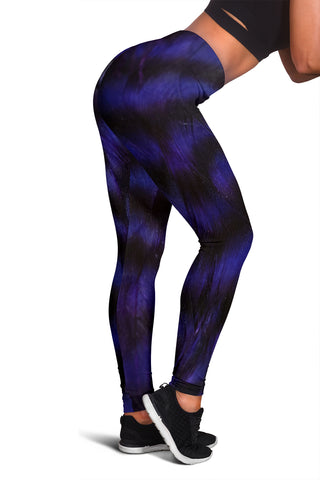 Women Leggings Sexy Printed Fitness Fashion Gym Dance Workout Feather Theme X06