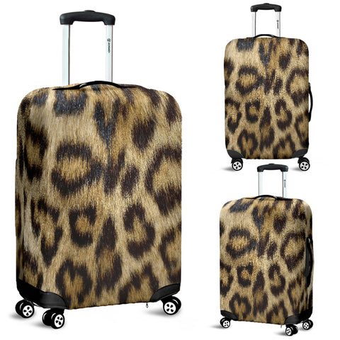 Leopard Skin Luggage Cover - STUDIO 11 COUTURE