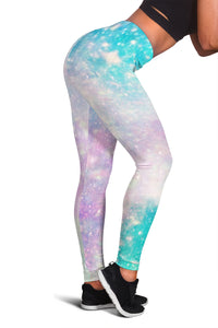 Women Leggings Sexy Printed Fitness Fashion Gym Dance Workout  Galaxy Pastel D06